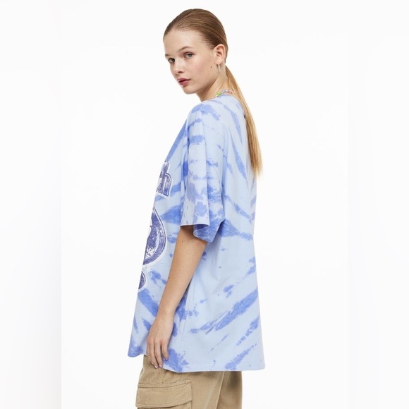 H&M Black Sabbath oversized tie dye tee - Picture 3 of 4